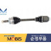 mobis front shaft joint cv hyundai santa fe 2009-12